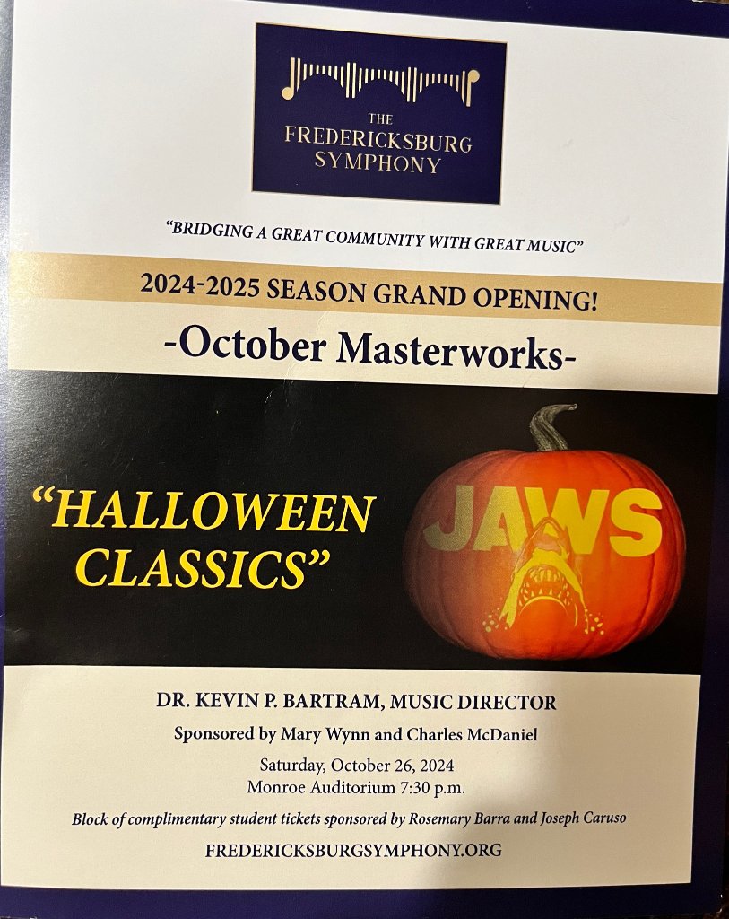 An FSO printed concert programme page showing advertisements
