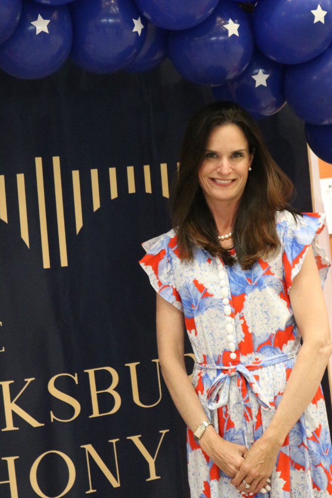 FSO Executive Director Audra Bielke poses before show